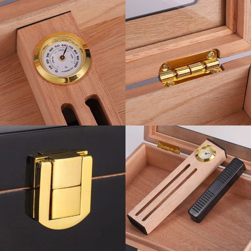 HANNICOOK crni hjumidor GH-124 toptaurus.rs 16 detalji