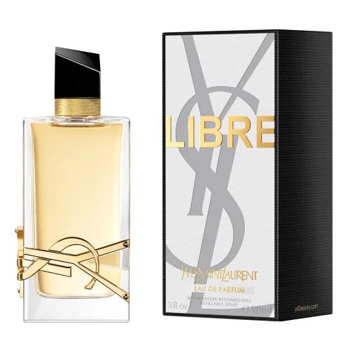 YSL Libre EDP pakovanje – sofisticirana kutija koja odražava modernu eleganciju, slobodu i luksuz ovog cvetno-orijentalnog ženskog parfema.