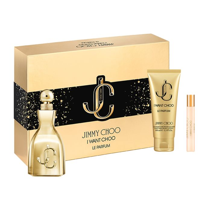 Jimmy Choo I Want Choo Le Parfum Set sa EDP parfemom 100 ml, mini parfemom 7.5 ml i balzamom za telo 100 ml