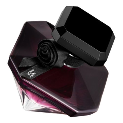 Lancome Tresor La Nuit Fleur edp Lancôme Trésor La Nuit Fleur bočica parfema elegantan tamni dizajn bocica krupniji plan