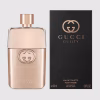Gucci Guilty Pour Femme EDT kutija – luksuzno i dekorativno pakovanje sa modernim Gucci potpisom, namenjeno ženama koje vole elegantne, romantične parfeme.