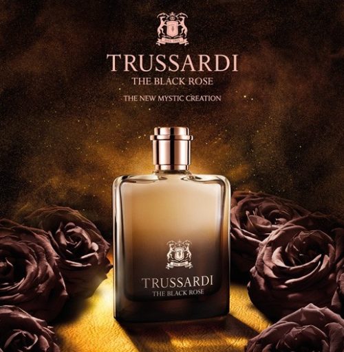 Moderan dizajn bočice Trussardi The Black Rose