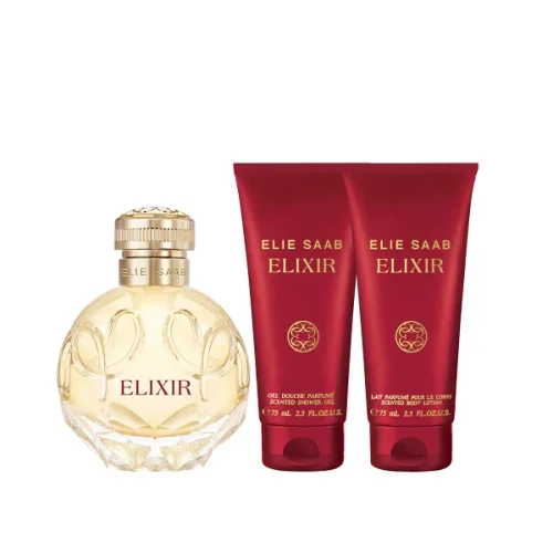 Elie Saab Elixir Set proizvodi: parfem, balzam za telo i gel za tuširanje