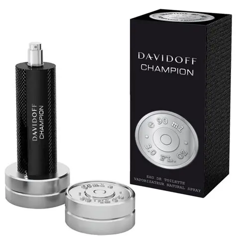 davidoff_champion_toptaurus.rs Pakovanje parfema sa otvorenim poklopcem Davidoff Champion sa snažnim, sportskim dizajnom.
