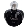 Bočica Dior Poison EDT parfema u elegantnom staklu tamnih tonova sa luksuznim detaljima.
