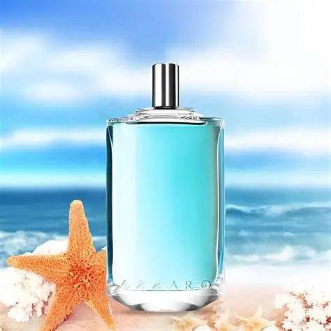 Azzaro Chrome Legend edt toptaurus.rs Stilizovana fotografija Azzaro Chrome Legend parfema u modernom i sofisticiranom morskom okruženju sa morskom zvezdom