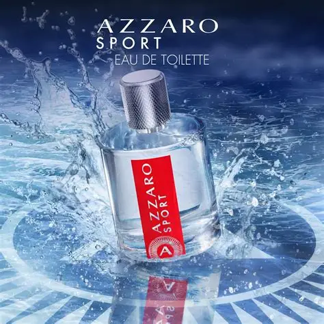 Azzaro Sport edt toptaurus.rs 1 Stilizovana fotografija Azzaro Sport EDT parfema u vodenom okruženju