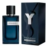 YSL Y Intense EDP pakovanje – luksuzna tamnoplava kutija sa YSL dizajnom, koja naglašava moćnu i sofisticiranu prirodu parfema.