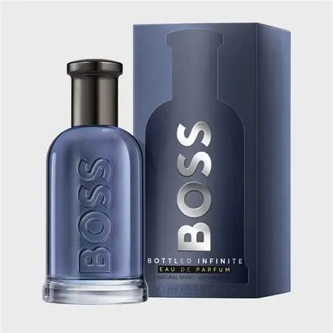 Boss Bottled Infinite EDP sveže citrusne, aromatične i drvenaste note, slika pakovanja