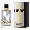 YSL Libre L’Absolu Platine EDP pakovanje – luksuzna kutija sa modernim dizajnom i detaljima u zlatno-srebrnim tonovima koja odražava moć, eleganciju i luksuz parfema.