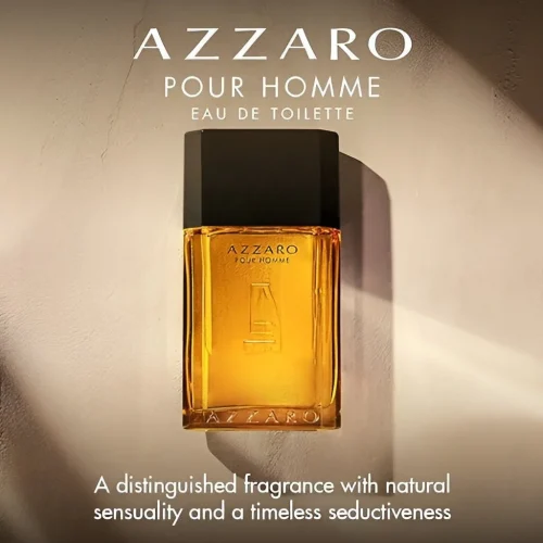 Azzaro Pour Homme EDT toptaurus.rs 1 Azzaro Pour Homme EDT aromatične i drvenaste mirisne note, slika sa naslovom brenda