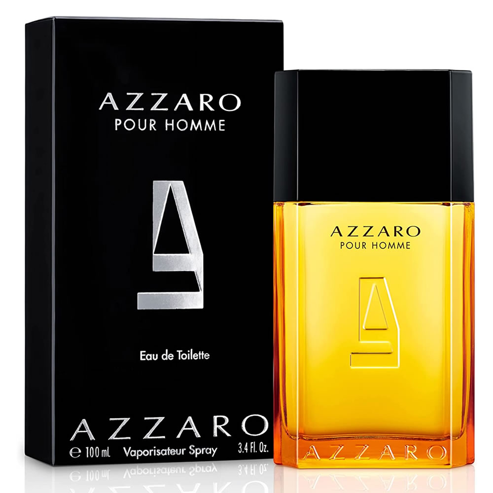 Azzaro Pour Homme EDT bočica muškog parfema sa klasičnim dizajnom i pakovanje parfema