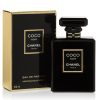 Originalno pakovanje parfema Chanel Coco Noir EDP sa luksuznom crno-zlatnom Chanel estetikom.