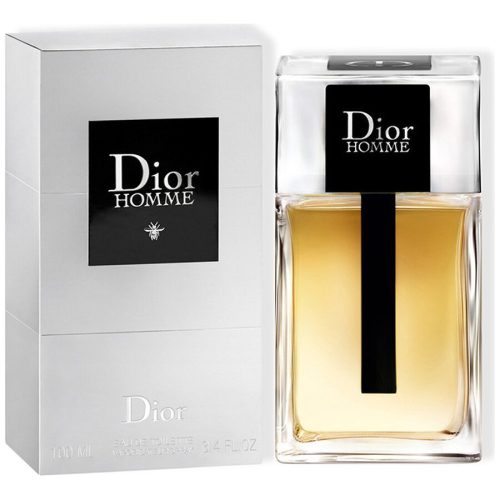 Pakovanje Dior Homme EDT parfema u svetlim i sofisticiranim tonovima.