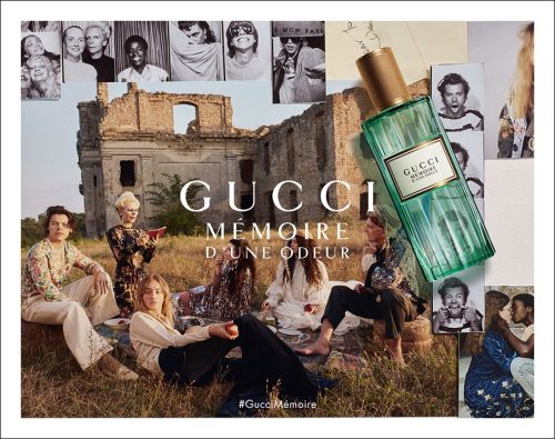 Gucci Mémoire d’une Odeur unisex parfem – elegantan i eteričan miris predstavljen u nežnom, umetničkom ambijentu koji odražava spokoj, prirodnost i univerzalnu privlačnost parfema. Gucci reklama u logo