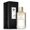 MANCERA Amber Fever edp toptaurus.rs 1 MANCERA AMBER FEVER – Topao, zavodljiv i luksuzan miris MANCERA Amber Fever je uniseks parfem koji kombinuje bogate amber note sa toplim drvenastim i gurmanskim akordima, pružajući intenzivan, sofisticiran i dugotrajan miris. Idealno je rešenje za sve koji žele prepoznatljiv luksuzni miris sa karakterom, pogodan za večernje prilike i hladnije dane. Opis parfema MANCERA Amber Fever Amber Fever je parfem koji spaja topli amber, mošus i drvenaste note sa blagim slatkim akordima, stvarajući sofisticiran i upečatljiv miris. Njegova dugotrajna aroma pruža luksuzan i prepoznatljiv trag, idealan za sve koji žele elegantni, zavodljivi i moćni parfem. Mirisne note – Topla i zavodljiva harmonija Gornje note Limun Crni ribiz Srednje note Amber Ruža Jasmin Bazne note Mošus Pačuli Vanila Drvo kedra MANCERA Amber Fever ostavlja topao, luksuzan i dugotrajan trag, savršen za ljubitelje sofisticiranih i prepoznatljivih mirisa. Bočica – Elegancija i luksuz Bočica MANCERA Amber Fever je elegantna, minimalistička i luksuzna, sa prozirnim staklom i zlatnim detaljima, koji simbolizuju sofisticiranost parfema. Dizajn bočice odražava toplinu i intenzitet mirisa, čineći parfem privlačnim i kao dekorativni element. Original MANCERA Amber Fever – Kupovina u Srbiji Na našem sajtu nudimo 100% originalan MANCERA Amber Fever parfem, sa garancijom autentičnosti. Kupovinom kod nas dobijate: brzu i sigurnu dostavu širom Srbije sigurno plaćanje povoljne cene proverene originalne parfeme Ako želite topao, luksuzan i dugotrajan miris sa zavodljivim amber akordima, MANCERA Amber Fever je pravi izbor.