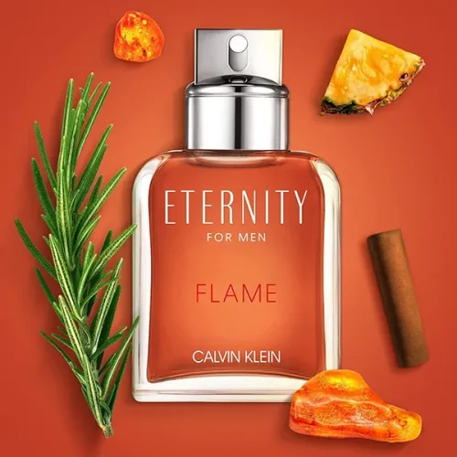 Calvin Klein Eternity Flame EDT mirisne note bergamota, đumbira i ambera
