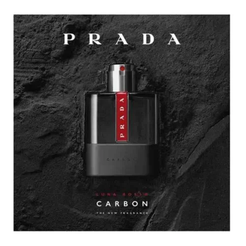 Prada Luna Rossa Carbon edt toptaurus.rs 1 Prada Luna Rossa Carbon EDT 100ml – detalj bočice i logo