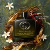 Glavne note Gucci Guilty Absolute de Parfum – koža, pačuli i vetiver