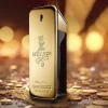 Muški parfem 1 Million EDT Paco Rabanne slika sa zlatnim novcem