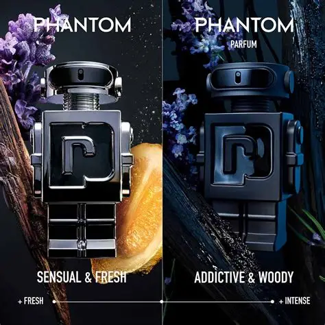 Paco Rabanne Phantom Parfum mirisne note komparacija sa Phantom EDT