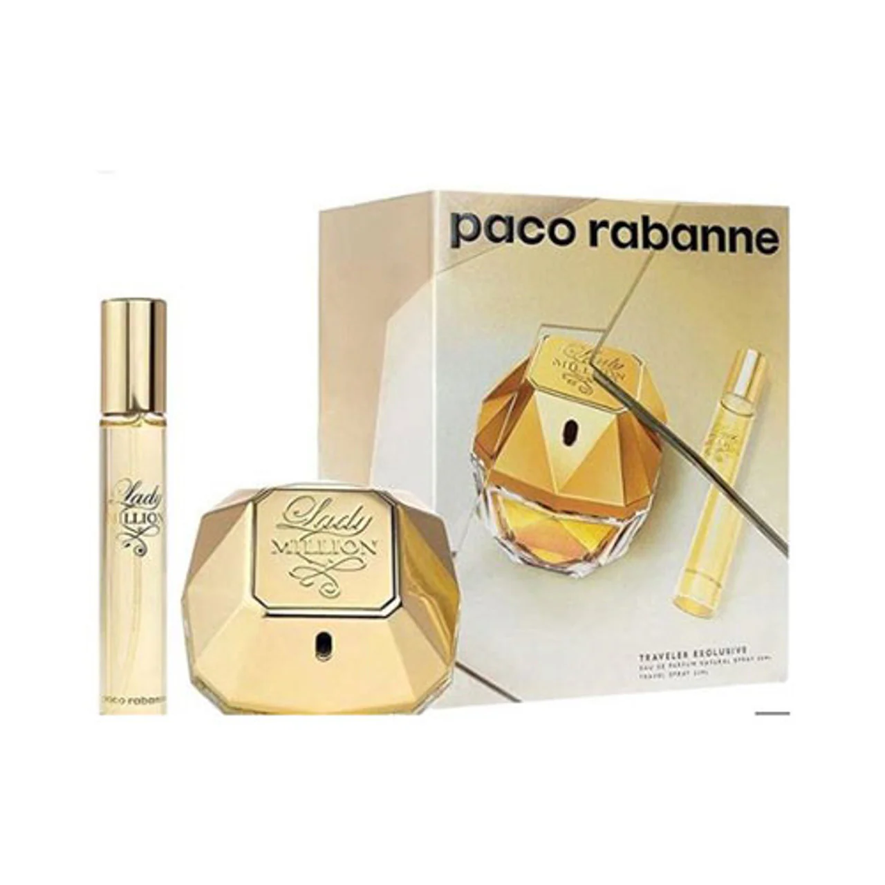 Paco Rabanne Lady Million set – 80 ml EDP i 20 ml EDP ženski parfem
