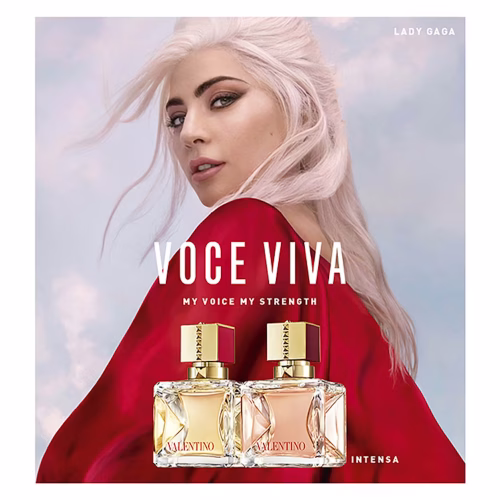 Valentino Voce Viva Intensa EDP – elegantna bočica ženskog parfema sa intenzivnim mirisom. Lady Gaga i 2 parfema: voice viva i voice viva intensa