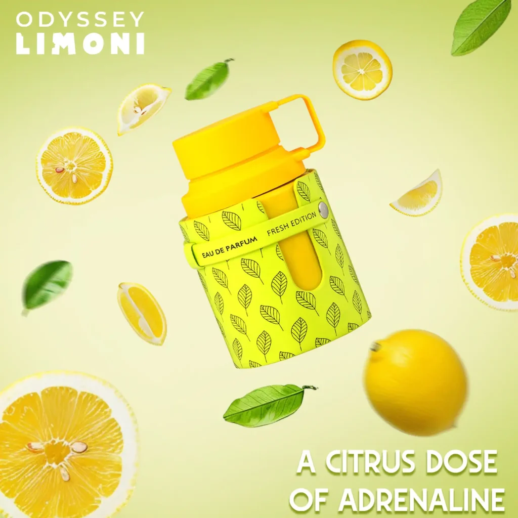 Odyssey Limoni Fresh Armaf citrusni parfem. muški parfemi za leto