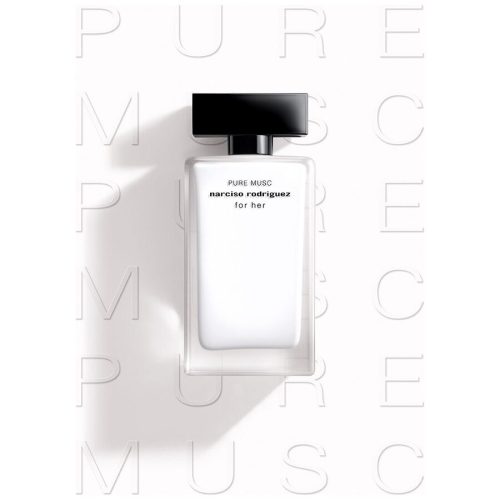Narciso Rodriguez Pure Musc luksuzni parfem slika sa belim slovima