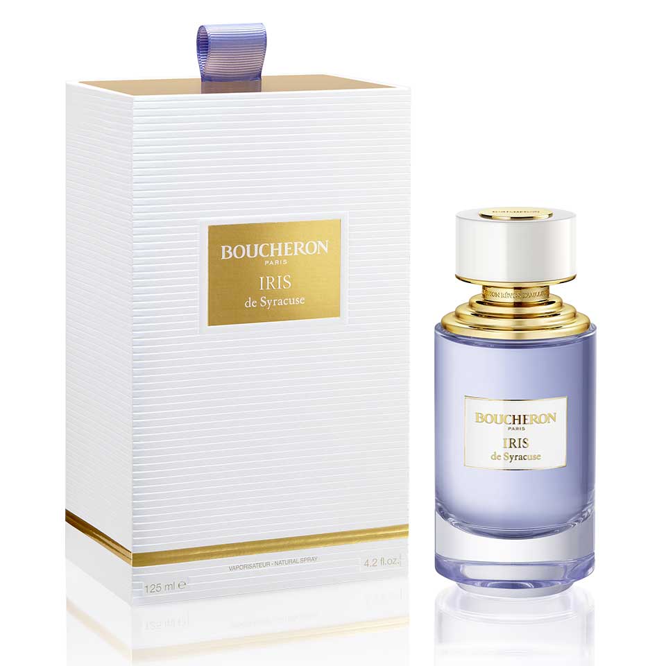 Boucheron Iris de Syracuse elegantan i sofisticiran uniseks parfem bocica i pakovanje