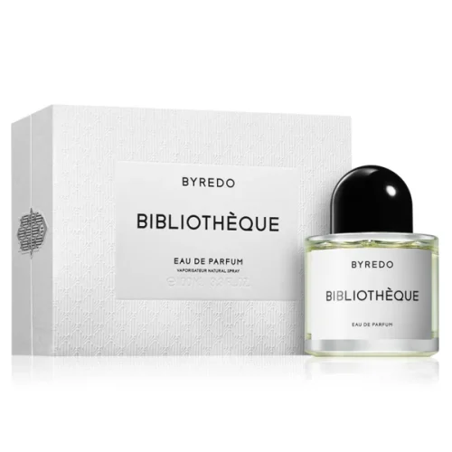 Alt: Pakovanje Byredo Bibliotheque EDP u minimalističkoj elegantnoj kutiji