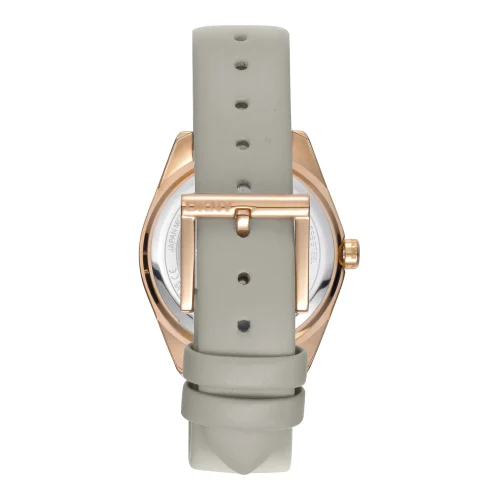 alt="Siva čelična narukvica sa preklopnom kopčom DKNY DK1L016L0035"