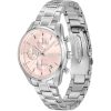 Hugo Boss 1502765 GRAND TOUR zenski sat toptaurus.rs 1 Profil srebrnog čeličnog kućišta Hugo Boss 1502765 GRAND TOUR
