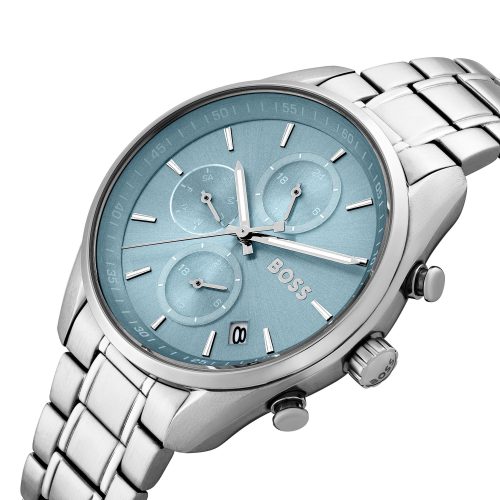 Hugo Boss 1502767 GRAND TOUR zenski sat toptaurus.rs 1 Detalj plavog brojčanika Hugo Boss 1502767 GRAND TOUR sa prikazom dana u nedelji