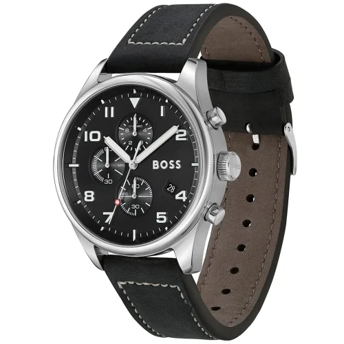 Hugo Boss 1513987 VIEW hronograf srebrno kućište detalj brojčanika