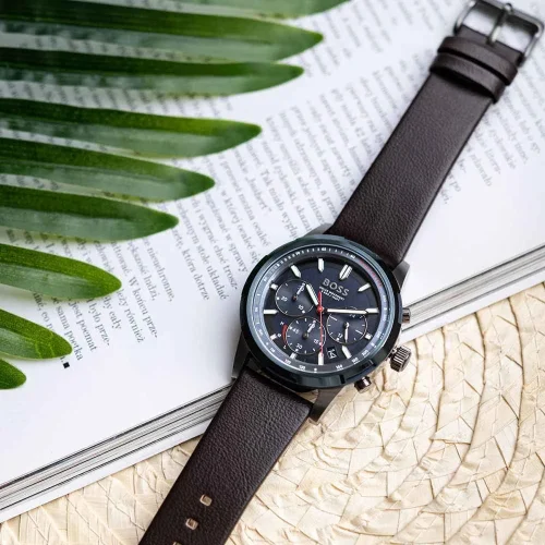 Hugo Boss 1514030 Solgrade braon kožna narukvica klasična kopča, ambijentalna karukvica