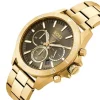 Detalj sivog brojčanika Hugo Boss 1514059 TROPER sa 12/24 prikazom vremena