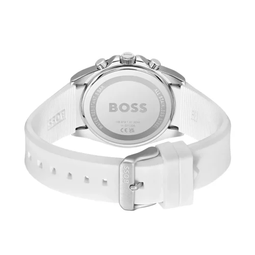 Bela silikonska narukvica Hugo Boss 1514238 STRIKE sa standardnom kopčom