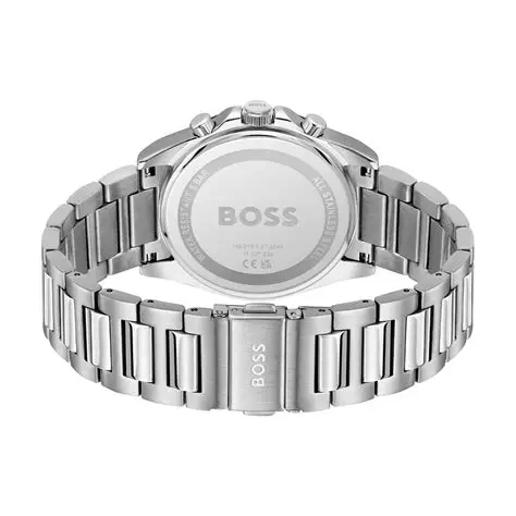 Hugo Boss 1514240 STRIKE muški sat toptaurus.rs 3 Srebrna čelična narukvica Hugo Boss 1514240 STRIKE sa preklopnim zatvaračem i dugmićima