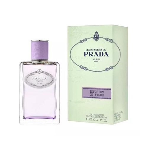 Prada Infusion De Figue EDP unisex parfem toptaurus.rs 1 Alt: Pakovanje Prada Infusion De Figue EDP u minimalističkoj zelenoj kutiji
