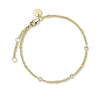 Rosefield JTBTG-J430 gold zenska narukvica sa Swarovski kristalima