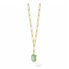 Rosefield Geometric Gemstone necklace detalj kamena