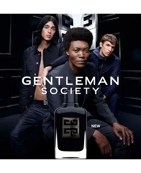 Givenchy Gentleman Society Extreme EDP elegantna bočica parfema, reklama za parfem