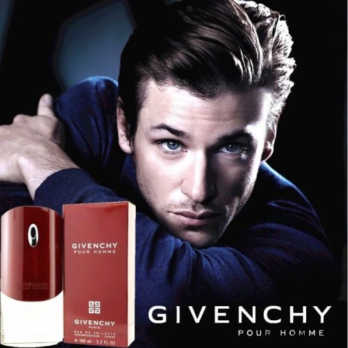 Givenchy Pour Homme 2022 Eau de Toilette muški parfem bočica i muskarac reklama