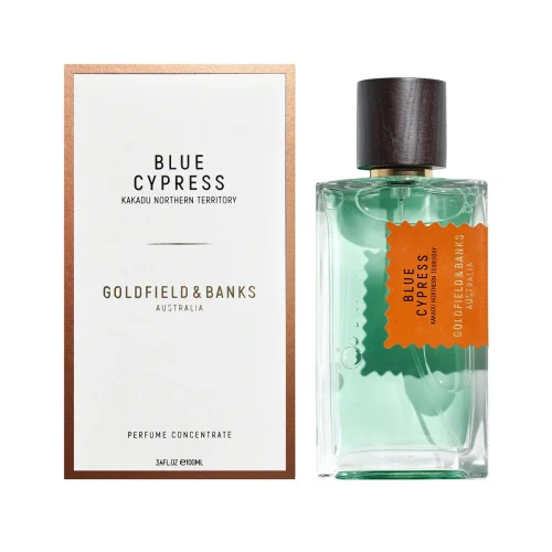 Goldfield & Banks Blue Cypress EDP pakovanje i bočica – luksuzni unisex miris