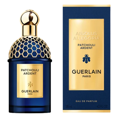 Guerlain Absolus Allegoria Patchouli Ardent EDP pakovanje i bočica – luksuzni unisex miris