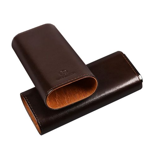 futrola za 3 cigare sa kedrovom unutrašnjosti