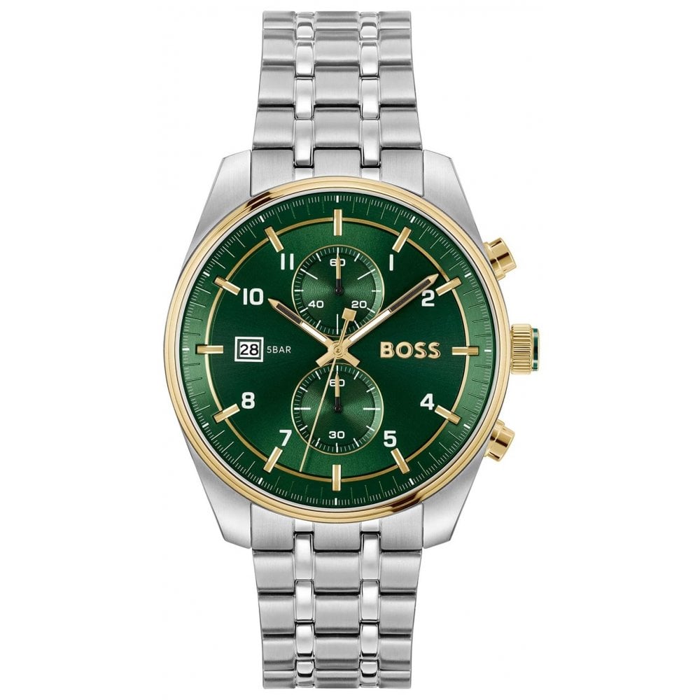 HUGO BOSS 1514195 Skytraveller muški sat 44mm srebrni