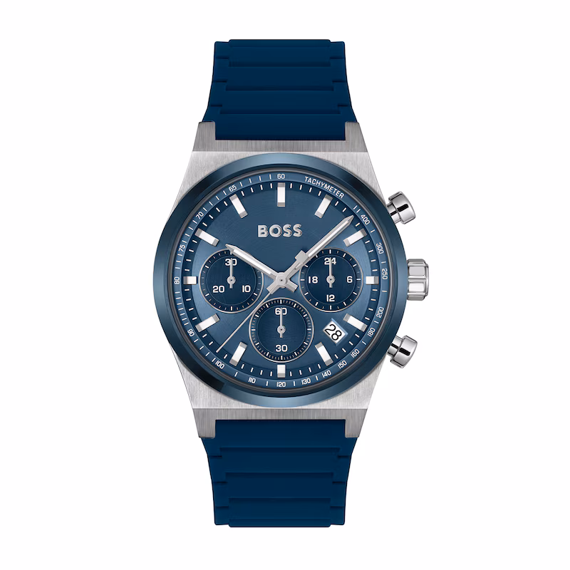 HUGO BOSS 1514243 Candor Chrono muški sat plavi brojčanik