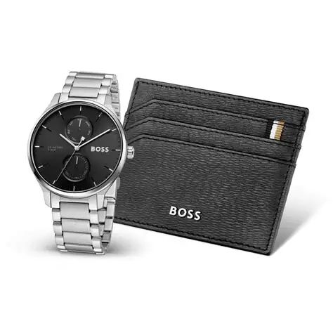 Hugo Boss 1570193 TYLER muški sat i crna futrola za kartice